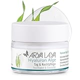 ARYA LAYA Hyaluron Alge Tag & Nachtpflege, 50 ml - aufpolsternde Feuchtigkeits-Creme mit...