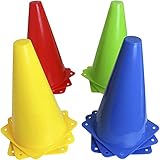 CampTeck U7154, Sport Leitkegel, Sport Pylonen, Markierkegel, Verkehrsleitkegel,...