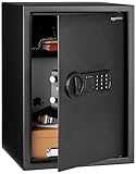 Amazon Basics - Haussafe Elektronisch Schlüssel, 50 l, Schwarz