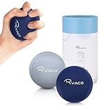 RYACO 2 Stück Gel Stressball für Erwachsene - Antistressball Mit verschiedenen Stärken...