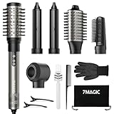 6 in 1 Airstyler, Ionen Föhn, Multifunktionaler Hairstyler, 110000 U/Min, Professioneller...