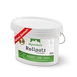 AlpenKalk Rollputz fein (0,5 mm) jetzt 7 kg (5+2) / ca. 20 m²