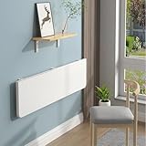 Wandklapptisch - Werkbank aus Massivholz für Büro, Küche, Waschküche, platzsparendes...