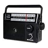 Retekess TR633 Tragbares Radio, AM FM -Radio -Netze und Batterie, Transistor,...