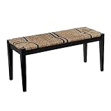 SEI Furniture Gallocano Sitzbank aus Seegras