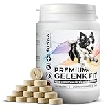 Gelenktabletten Hund [100 Tabl.] Gelenk- & Knochenschutz mit Grünlippmuschel &...