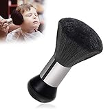 Peutpy Schwarz Friseur Nackenpinsel Hals Pinsel Halsweep-Bürsten,Nackenpinsel...