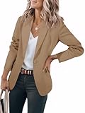 Cicy Bell Damen Casual Blazer Offene Front Langarm Elegant Arbeit Büro Jacken...