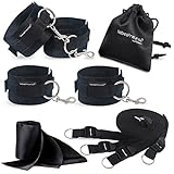 liebesfreunde® Bondage-Set Bett Fesseln Sex-Spielzeug für Paare I Extrem stabiles BDSM...