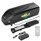 WILLQ 48V 13Ah 15Ah 17,5Ah 20Ah Lithiumbatterie für Elektrofahrräder/Roller mit BMS +...