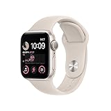 Apple Watch SE (2. Generation) (GPS, 40mm) - Aluminiumgehäuse Polarstern mit...