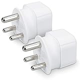 kwmobile 2X Reiseadapter Südafrika Typ-M - Reise Adapter Reisestecker Schuko EU zu Typ M...