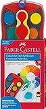 FABER-CASTELL 125030 - Farbkasten CONNECTOR mit 12 Farben, inklusive Deckweiß,...