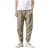 Vovotrade Hosen Herren Latzhose Herren Jogginghose Stoffhose Arbeitshose Cargohose Herren...