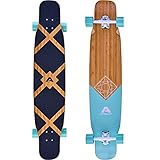 Apollo Dancer Longboard Bora, 46 x 9,5 Zoll, ABEC 9 Kugellager, stylische...