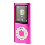 MP3-Player mit Bluetooth MP3-Player mit Bluetooth Rosa Aluminiumlegierung...