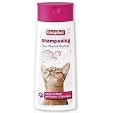 beaphar Extra mildes Blasenshampoo für Katzen – enthält Macadamia-Öl – reinigt und...