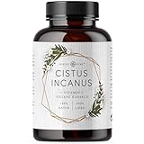 Cistus Incanus Kapseln 180 Stück mit Vitamin C aus Acerola | Polyphenole hochdosiert |...