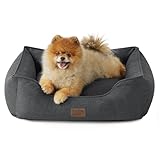 Bedsure Kleine Hundebetten, waschbar, wasserdicht, Katzenbetten für Hauskatzen,...