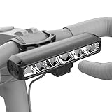 UPPEL Fahrradlicht USB C Ladeanschluss 8000mah 2600 Lumens 5 LEDs 4-Lichtmodi...