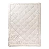 Öko Planet Duo Winterbettdecke mit Schafwoll-Füllung 135x200 cm, extra warme...