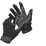 DIGJOBK Kletterhandschuhe Outdoor-Sport-Vollfinger-Rindsleder-Kletterhandschuhe Klettern...