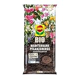 COMPO BIO Mediterrane Erde für alle mediterranen Pflanzen, Auch für Zitruspflanzen...