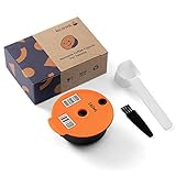 RECAFIMIL Wiederverwendbare Tassimo-Kaffeekapseln, nachfüllbar, 180 ml,...