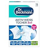 Dr. Beckmann Aktiv-Weiß Tücher | strahlendes Weiß bei jeder Wäsche| gegen...