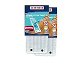 Leifheit Original 2er Set Wischbezug CLEAN Twist XL Micro Duo, für alle...