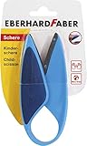 Eberhard Faber 579951 – Mini Kids Kinderschere in blau, für Linkshänder und...