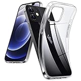 DOSMUNG Klar Hülle für iPhone 12 Mini (5,4'), Flexible Minimalistische...