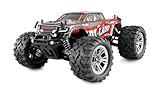 M-Land Monstertruck, RC ferngesteuert, 48km/h 4WD 1:16 RTR rot inkl. Fernsteuerung, Akku,...