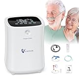 Tragbarer Sauerstoffkonzentrator Home Oxygen Machine 1-7L/min, VIHBRAI Sauerstoff,...