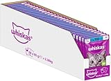 WHISKAS® Portionsbeutel 1+ mit Thunfisch in Gelee 28 x 85g