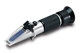 AEG 97200 Refraktometer RX 3 Frostschutz- und Säuredichteprüfer mit 3 Mess-Skalen,...