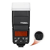 Godox TT350S TTL Kamerablitz Speedlite, 2.4G HSS 1 / 8000s TTL GN36...