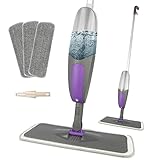 Wischer mit Sprühfunktion - HOMSIER Spray Mop Bodenwischer Sprühwischer für Schnelle...