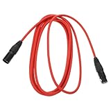 CLISPEED Mikrofon audio kabel mit Männlich weiblichem Anschluss Langlebige Audioleitung...