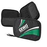 GEWO Doppelhülle Master - Tischtennisschläger-Hülle für 2 Schläger - Nylon...