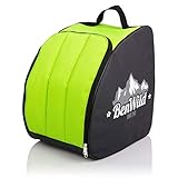 Rawstyle Skischuhtasche Skistiefeltasche Rucksack Helm für Hart-Soft-Boots...