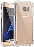 Samsung Galaxy S7 Hülle, Jenuos Handyhülle Transparent Silikon Durchsichtig...