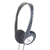Panasonic RP-HT030E-S Bügelkopfhörer (Kopfhörer faltbar; 1,2m Kabellänge; 3,5mm...