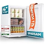 Stillstern Mini Gefrierschrank (42L) -18°C, Eiswürfelschale, Schloss,...