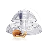 WEAVERBIRD Aquarium Schneckenfalle Snail Trap Klar Kunststoff Köder für Aquarium...
