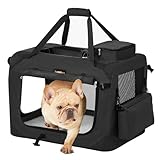 Feandrea Hundebox faltbar, Transportbox Hund, S, Hundetasche, Oxford-Gewebe,...
