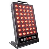 Bestqool Rotlichttherapiegerät, 660 nm 850 nm Infrarotlichttherapie mit Timer,...
