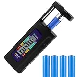 Batterie -Tester -Werkzeug - Kompakter Batterie -Tester, Haushaltsbatteriedauer Tester |...