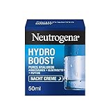 Neutrogena Hydro Boost Gesichtscreme, Nachtcreme mit Hyaluron, intensive Feuchtigkeit für...