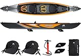 WASSERSPORT EUROPA Aqua Marina AIR-K 440 Inflatable Kajak Aufblasbares Kayak...